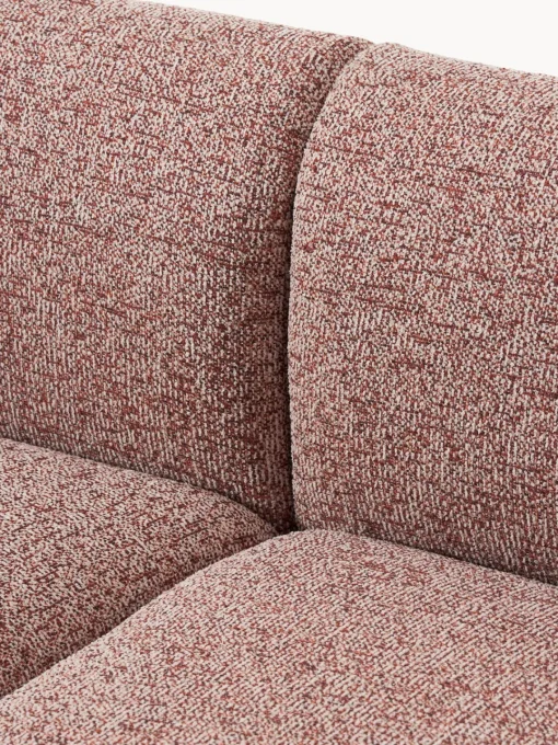 Westwing Collection Sofá rinconera modular en tejido bouclé Sofia (4 plazas)