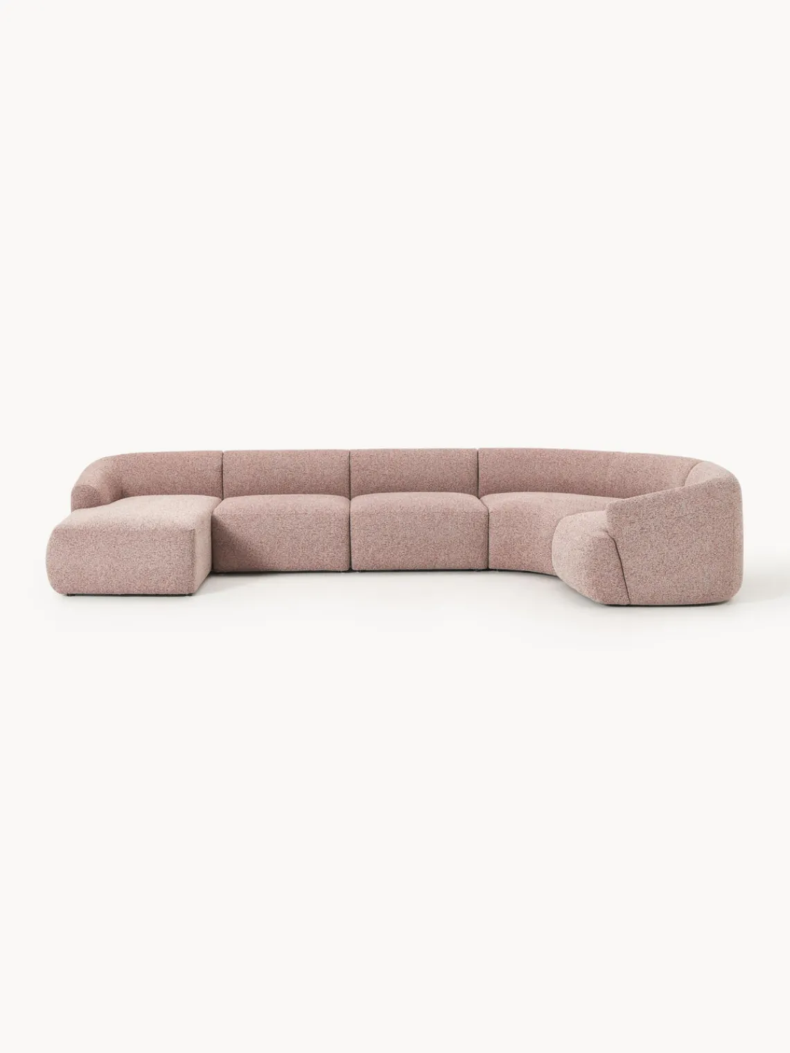 Westwing Collection Sofá rinconera modular en tejido bouclé Sofia^ Sofás Rinconeras|Sofás