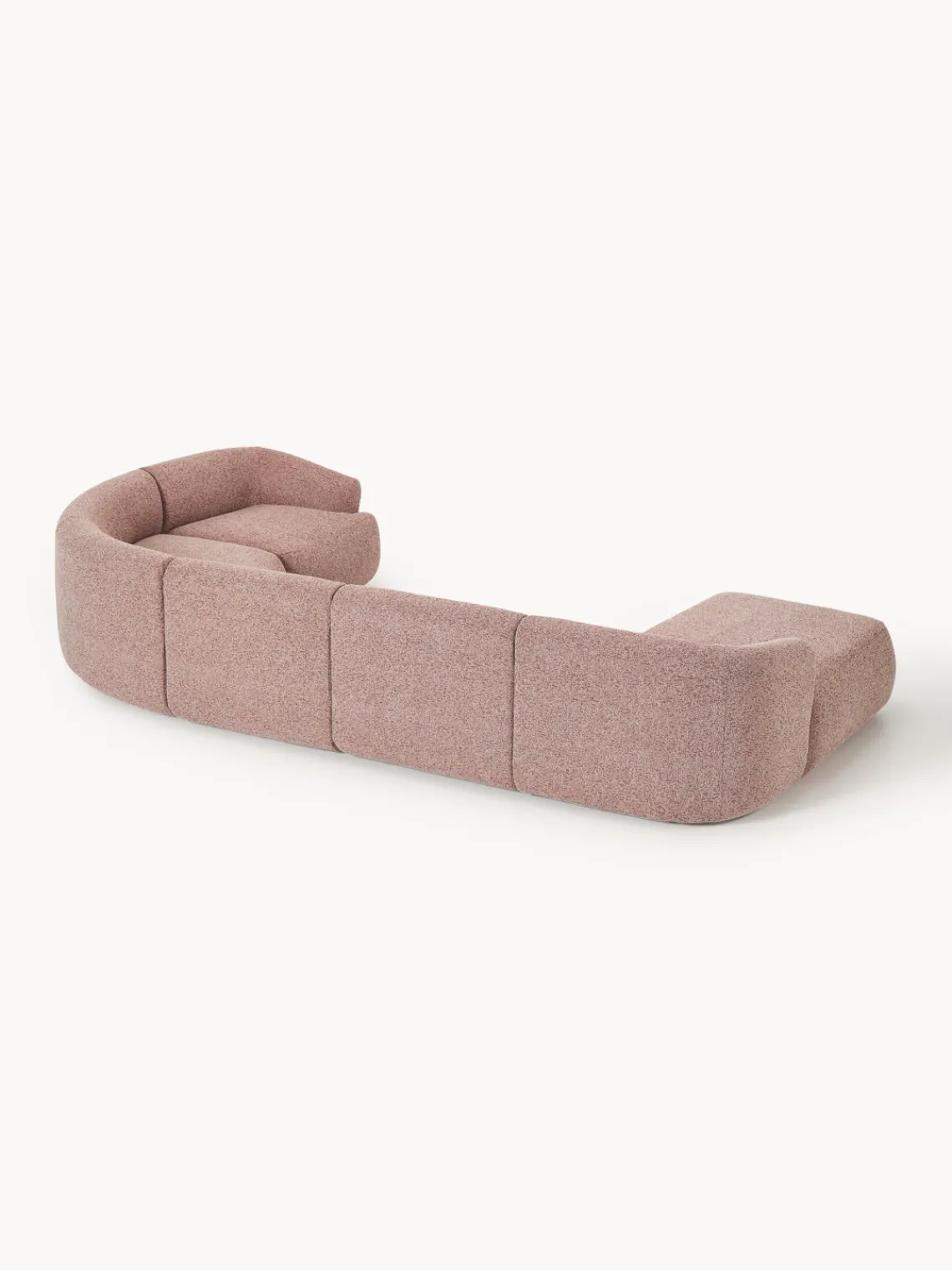 Westwing Collection Sofá rinconera modular en tejido bouclé Sofia^ Sofás Rinconeras|Sofás