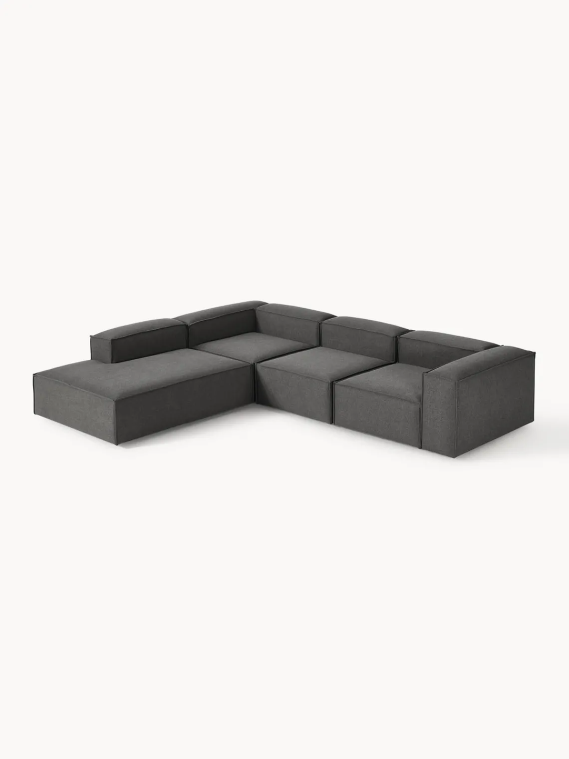 Westwing Collection Sofá rinconera modular grande Lennon