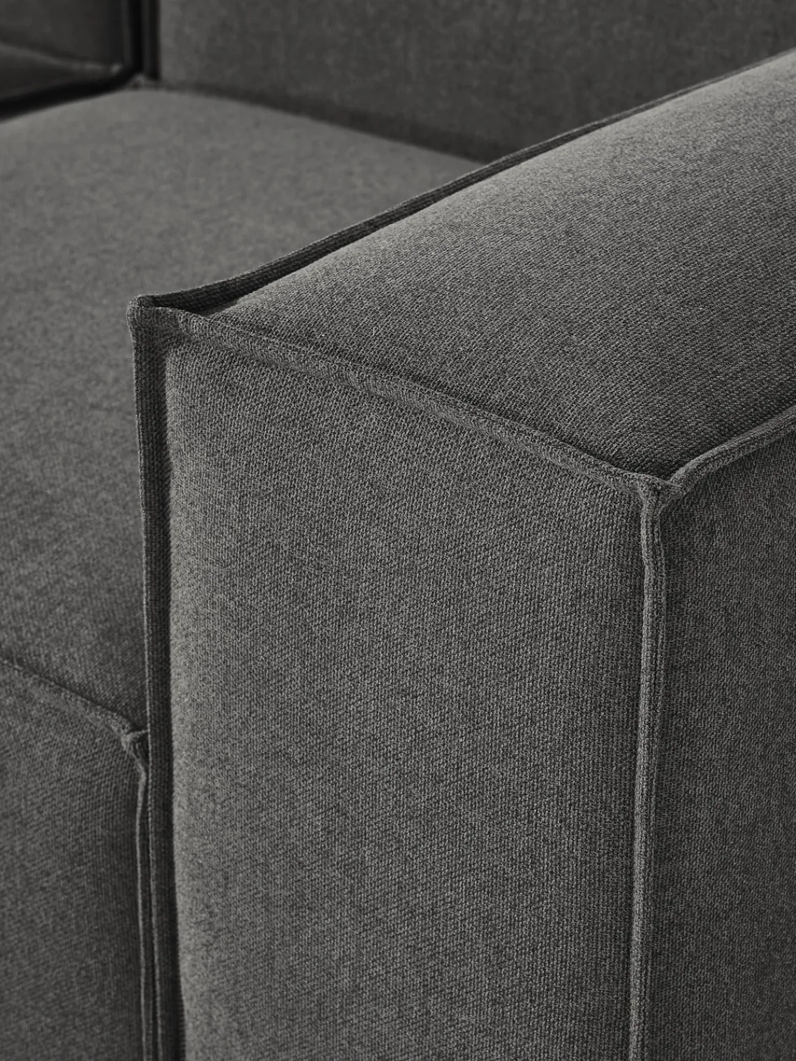 Westwing Collection Sofá rinconera modular grande Lennon