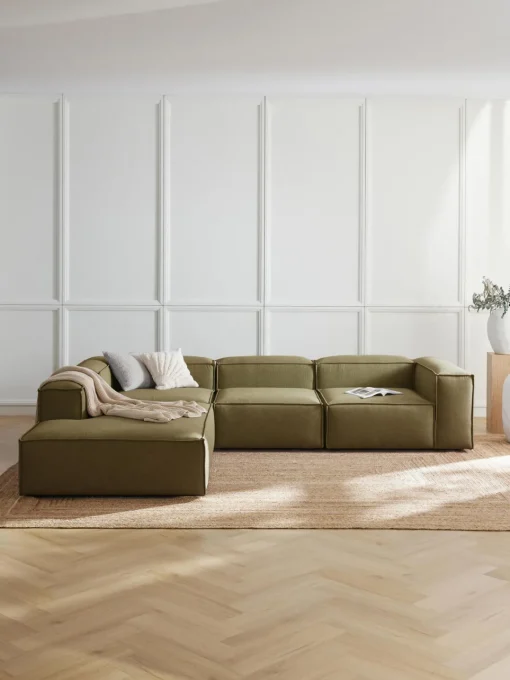 Westwing Collection Sofá rinconera modular grande Lennon^ Sofás