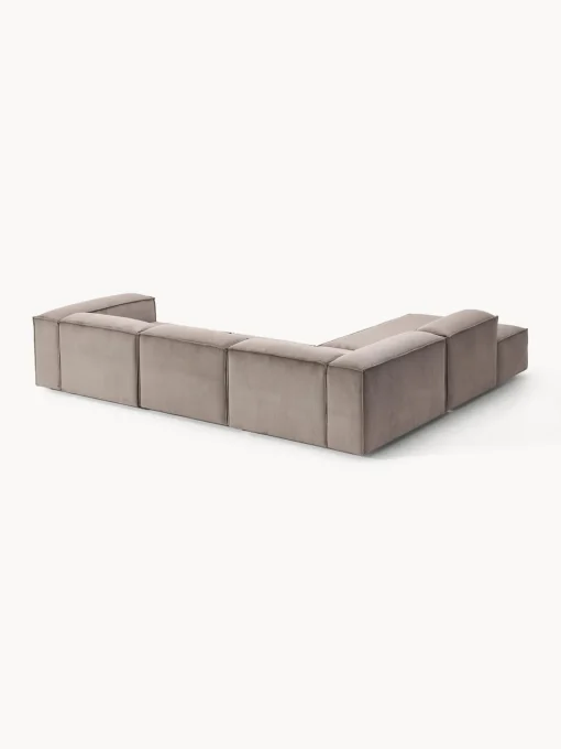 Westwing Collection Sofá rinconera modular grande de pana Lennon^ Sofás