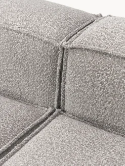 Westwing Collection Sofá rinconera modular grande en tejido bouclé Lennon^ Sofás