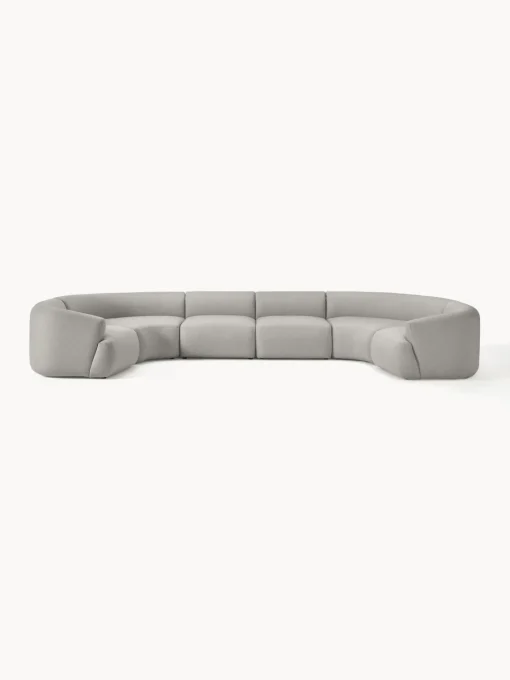Westwing Collection Sofá rinconera modular grande Sofia