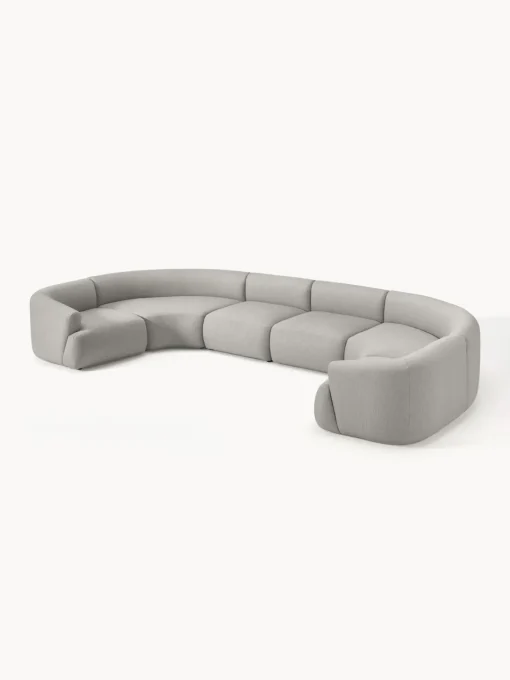 Westwing Collection Sofá rinconera modular grande Sofia