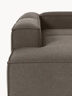 Westwing Collection Sofá rinconera modular grande en tejido bouclé Lennon^ Sofás