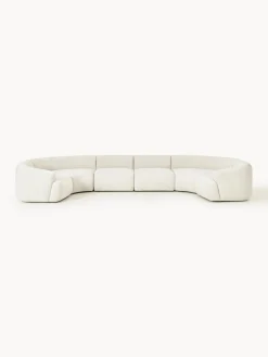 Westwing Collection Sofá rinconera modular grande Sofia Off W