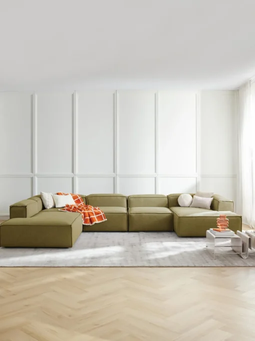 Westwing Collection Sofá rinconera modular Lennon