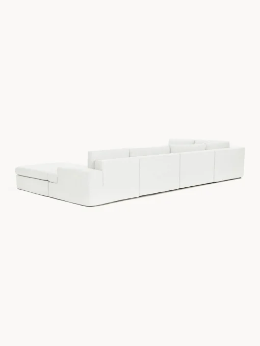 Westwing Collection Sofá rinconera modular Russell, desenfundable