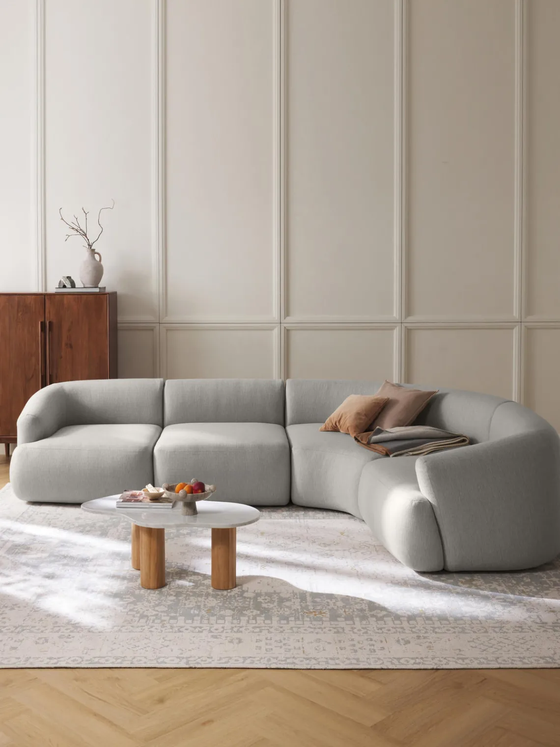 Westwing Collection Sofá rinconera modular Sofia (4 plazas)^ Sofás Rinconeras|Sofás