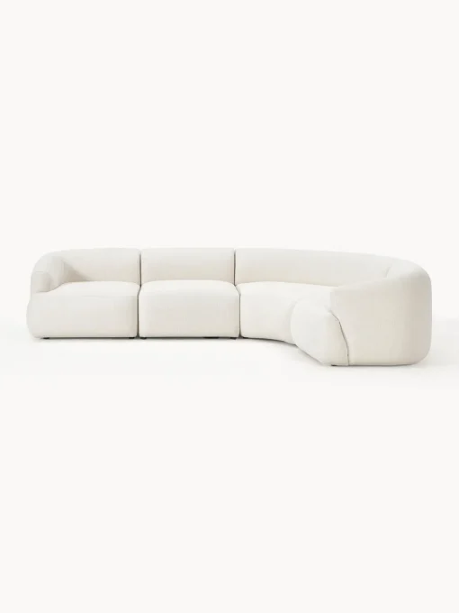 Westwing Collection Sofá rinconera modular Sofia (4 plazas)