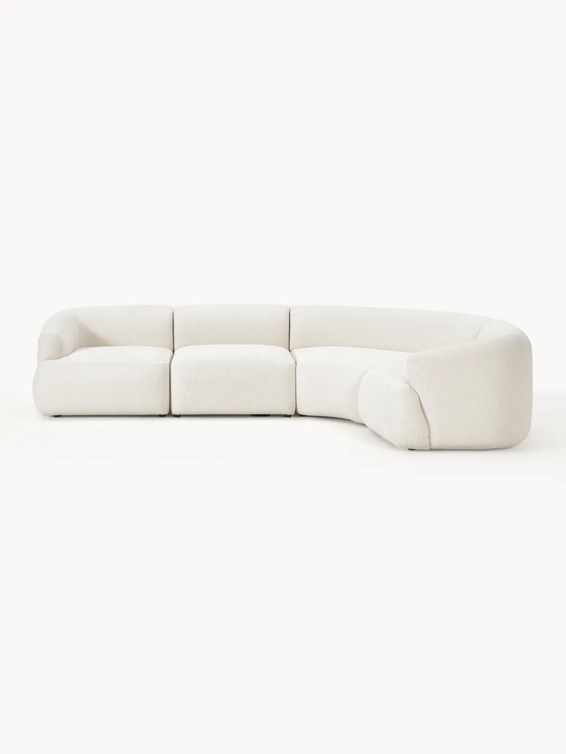 Westwing Collection Sofá rinconera modular Sofia (4 plazas)