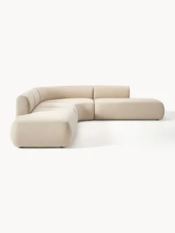 Westwing Collection Sofá rinconera modular Sofia (4 plazas)
