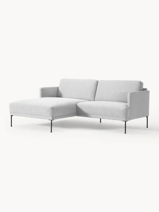 Westwing Collection Sofá rinconera pequeño Fluente