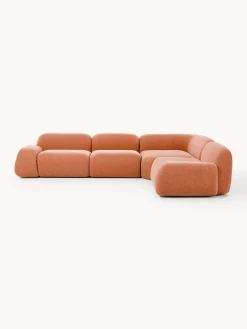 Westwing Collection Sofá rinconera Wolke (4 plazas)