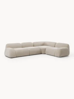Westwing Collection Sofá rinconera Wolke (4 plazas)