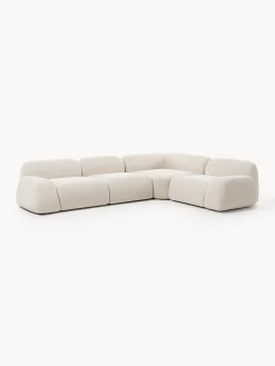 Westwing Collection Sofá rinconera Wolke (4 plazas)