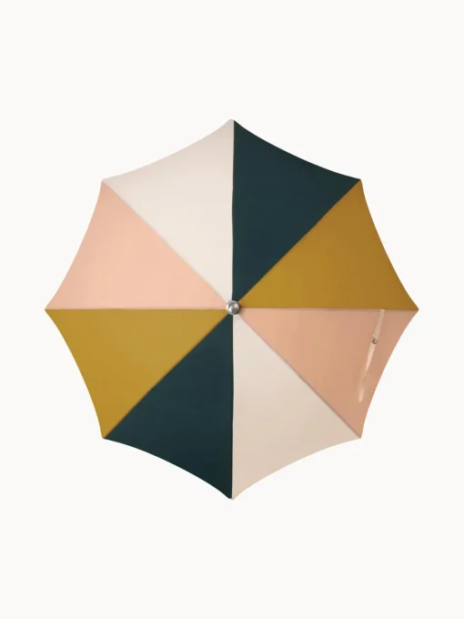Business & Pleasure Sombrilla con flecos plegable Retro, Ø 180 cm^ Sombrillas|Sombrillas
