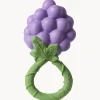 Niños Oli & Carol Sonajero artesanal Grape