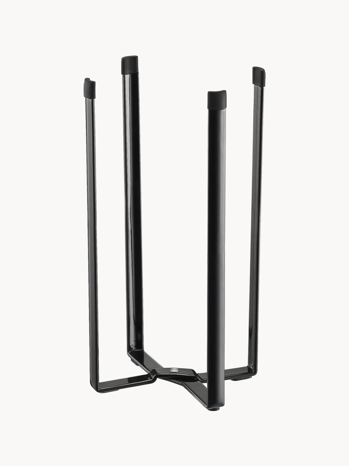 Yamazaki Soporte de cocina multifuncional de metal plegable Tower