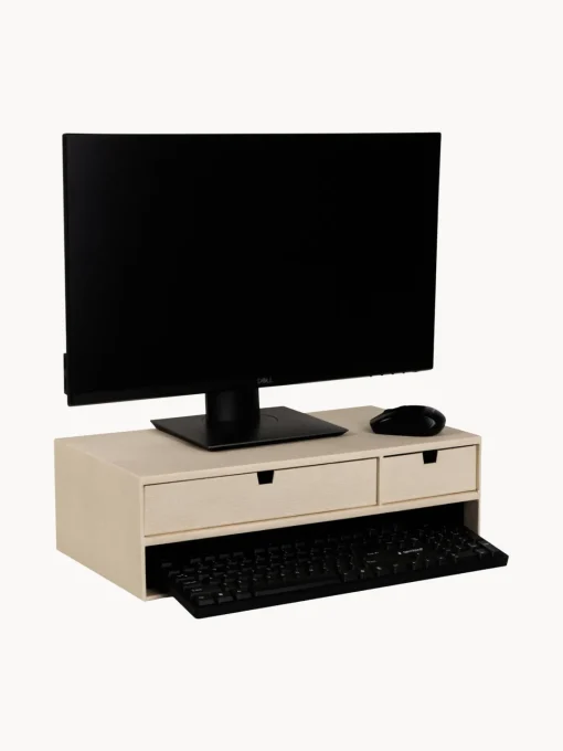 Bigso Box of Sweden Soporte para monitor con cajones Ted
