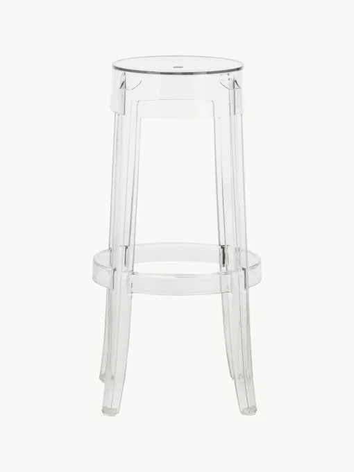 Kartell Taburete alto de diseño Charles Ghost