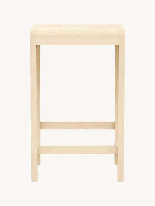 FRAMA Taburete alto de madera de abedul 01