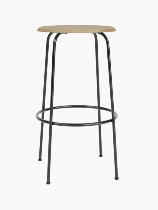 Audo Copenhagen Taburete alto de madera y metal Afteroom