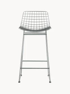 HKLIVING Taburete alto de metal Wire
