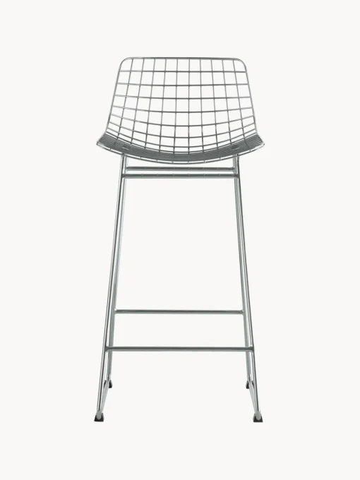 HKLIVING Taburete alto de metal Wire