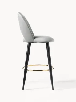 Westwing Collection Taburete alto de terciopelo Rachel^ Taburetes Altos|Sillas