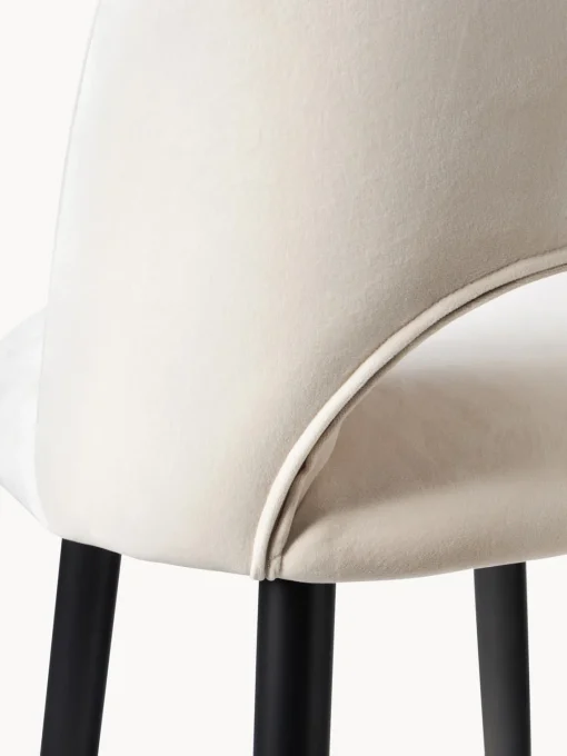 Westwing Collection Taburete alto de terciopelo Rachel^ Taburetes Altos|Sillas