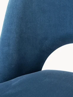 Westwing Collection Taburete alto de terciopelo Rachel