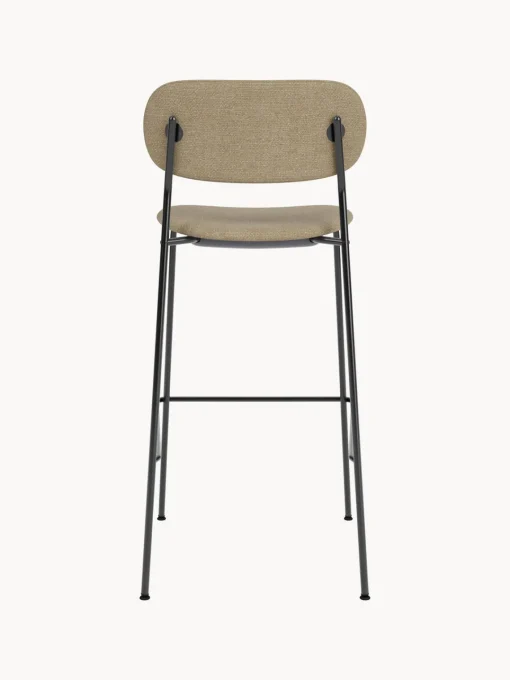 Audo Copenhagen Taburete alto en tejido bouclé con estructura de metal Co^ Taburetes Altos|Sillas
