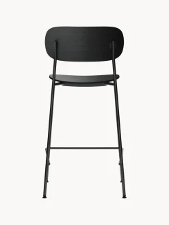 Audo Copenhagen Taburete de bar de metal y madera Co^ Taburetes Altos|Sillas