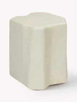 Ferm Living Taburete de hormigón en forma orgánica Staffa