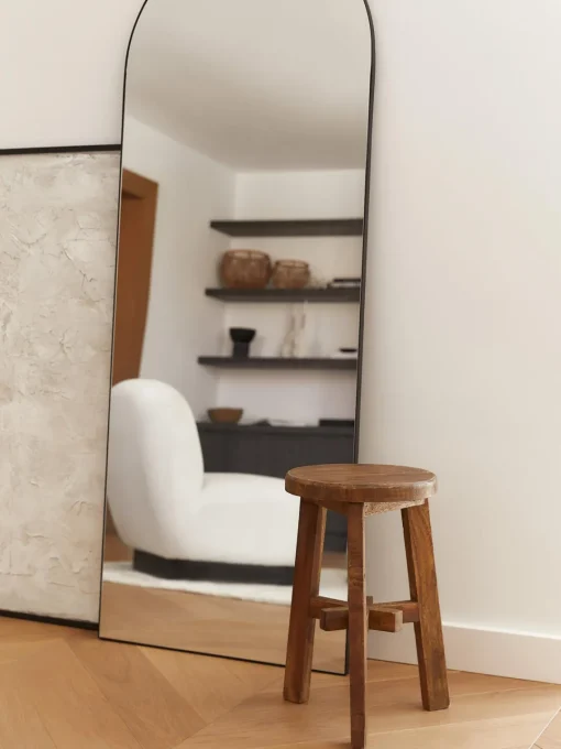 Westwing Collection Taburete de madera de acacia Dingklik^ Pufs Y Otomanos|Pufs Y Otomanos