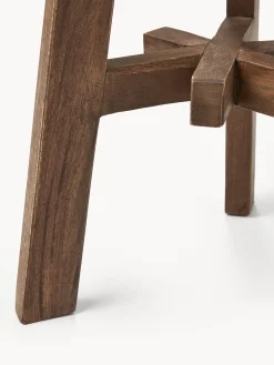 Westwing Collection Taburete de madera de acacia Dingklik^ Pufs Y Otomanos|Pufs Y Otomanos