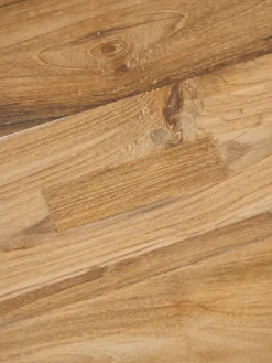 Westwing Collection Taburete de madera de teca Lawas