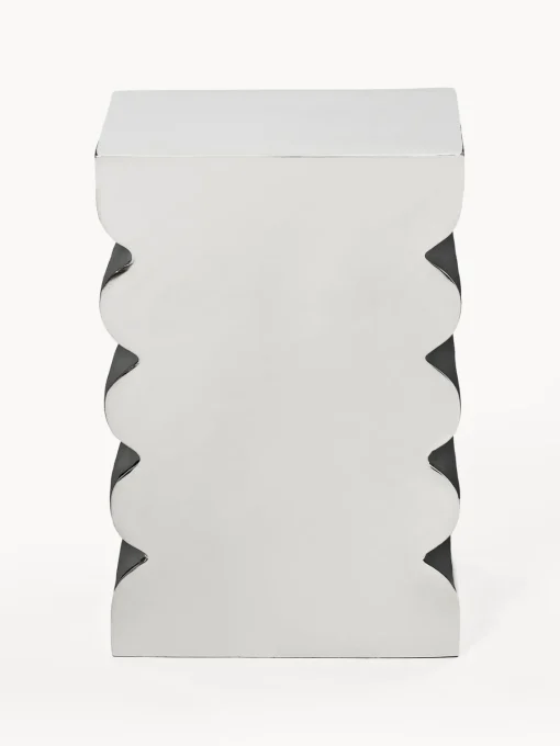 Zuiver Taburete de metal Curves