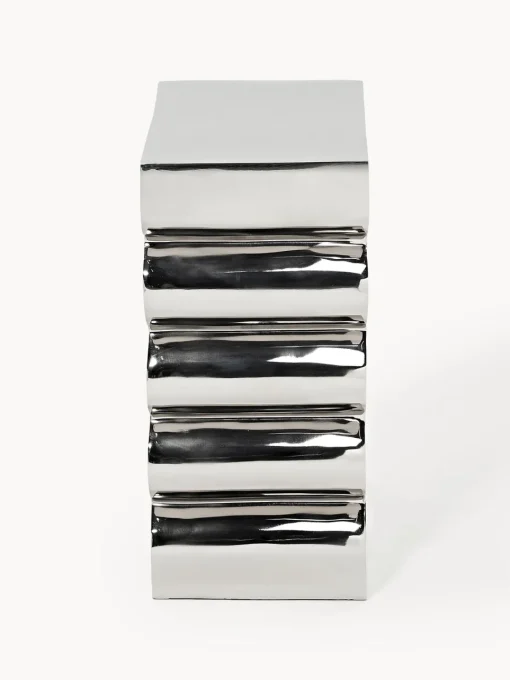Zuiver Taburete de metal Curves