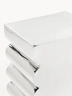 Zuiver Taburete de metal Curves