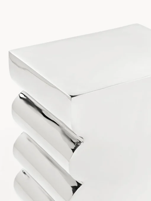 Zuiver Taburete de metal Curves