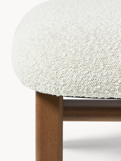 Westwing Collection Taburete en tejido bouclé Shenay^ Sillones Pequeños|Sillones