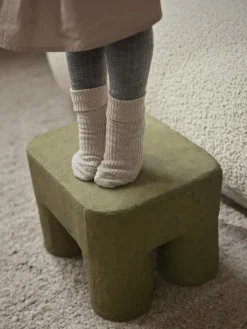 Niños Ferm Living Kids Taburete infantil artesanal Podo