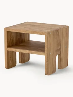 Bloomingville Mini Taburete infantil de madera de roble Bas^Niños Decoración Infantil|Mesas Y Sillas Infantiles