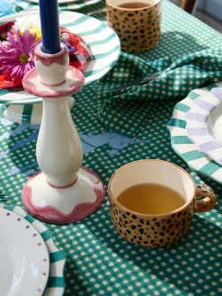 Anna + Nina Taza artesanal Leopard^ Tazas Y Mugs|Vajillas Completas