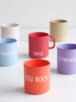 DESIGN LETTERS Taza de diseño con letras Favourite TO THE MOON