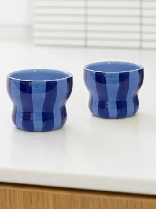 &k Amsterdam Tazas artesanales Circus, 2 uds.^ Tazas Y Mugs|Vajillas Completas